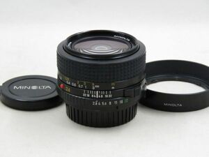 [22266Z1]★実用品★MINOLTA New MD 24mm F2.8 フード付き