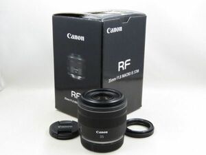 [22386R1]★新品級★CANON RF 35mm F1.8 MACRO IS STM 元箱付き