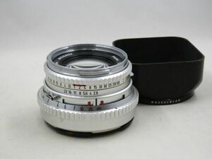 [22398Y3]★超極上美品★HASSELBLAD Carl Zeiss Planar 80mm F2.8 白鏡胴 Vマウント フード付き