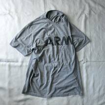 1990's U.S.ARMY Tシャツ ヴィンテージ アメリカ軍 U.S.MILITARY グレー バックプリント入り_画像3