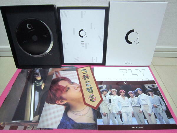 K-POP♪ ONEUS ワンアス 3rd Mini Album「FLY WITH US」韓国盤CD+フォトブック+フォトカード他／廃盤！美品！