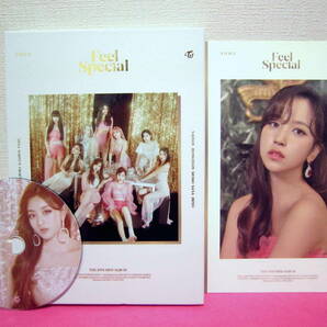 K-POP♪ TWICE 8th MINI ALBUM「Feel Special」A Ver. 韓国盤CD+フォトブック（ミナVer. ジヒョVer.）廃盤！再生確認済み！