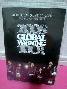 BIGBANG「2008 BIGBANG LIVE CONCERT GLOBAL WARNING TOUR」日本版2DVD 再生確認済み！ライブ収録/メイキング映像/花より男子の演技～