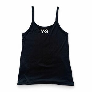 美品！Y-3 ワイスリー ロゴプリント キャミソール タンクトップ　アディダス