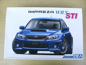 1/24 アオシマ スバル　インプレッサ　WRX　STI 