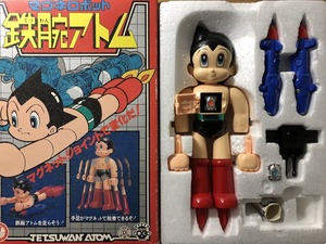 レトロ 当時物 鉄腕アトム マグネロボット 中古現状品良品 旧タカラ製