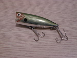 ☆36, チャガースプーク　人気色 メッキ　美品　CHUGGER SPOK　へドン　HEDDON　heddon　　 ☆