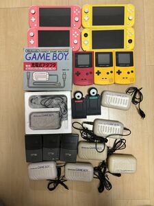 Nintendo Switch Lite ×4 ゲームボーイカラー×3 ポケットカメラ×2 充電式アダプターなど