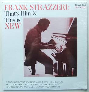 ◆ 未開封・稀少 ◆ FRANK STRAZZERI - SAM MOST - SAL NISTICO/ That's Him & This is New ◆ Revelation REV-10 ◆