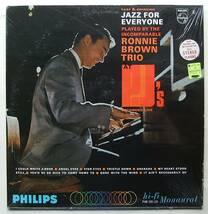 ◆ 未開封・稀少 ◆ RONNIE BROWN Trio at P.J.'s ◆ Philips PHM 200-130 (mono) ◆_画像1