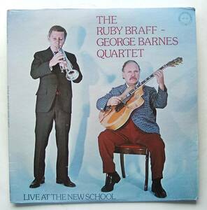 ◆ 未開封・稀少 ◆ RUBY BRAFF GEORGE BARNES Quartet / Live at The New School ◆ Chiaroscuro CR 126 ◆