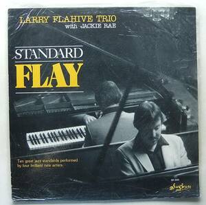 ◆ 未開封・稀少 ◆ LARRY FLAHIVE Trio with JACKIE RAE / Standard Flay ◆ Sea Breeze SB-2020 ◆
