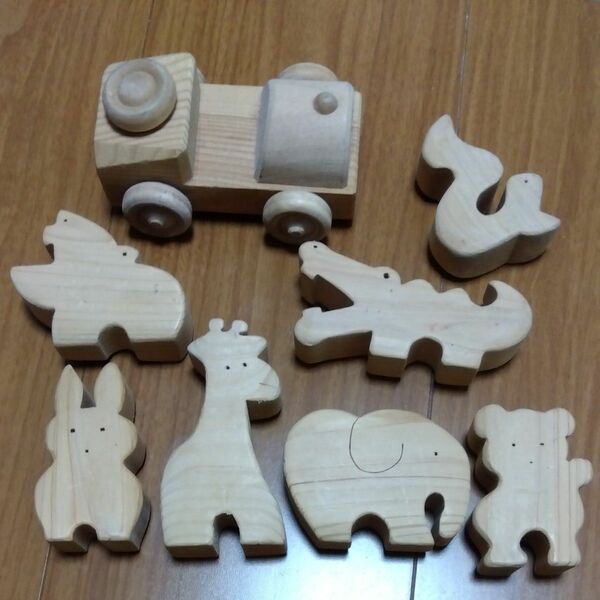木製玩具　積み木