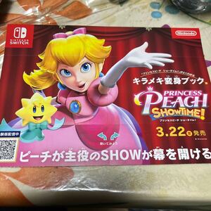 スーパーマリオ プリンセスピーチ ショータイム ! キラメキ変身ブック ニンテンドースイッチ 