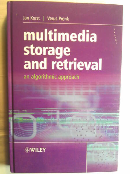 英語「マルチメディアストレージと検索multimedia storage and retrieval algorithmic approach」