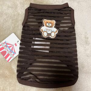 【新品】サーカスサーカス circus circus Airy Bear ボーダータンクXS