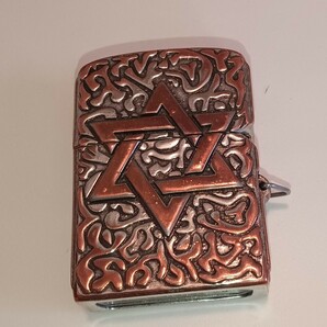  ZIPPO ジッポ GOD BLESS 神の恵み ウォレットチェーン ケース付 火花確認済の画像3