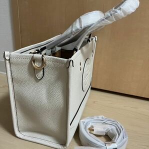 コーチ COACH デンプシー キャリーオール ウィズ パッチ リファインド ペブル レザー レディース の画像5