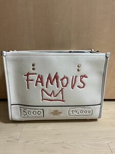 コーチ COACH バスキア デンプシー キャリーオール JEAN MICHEL BASQUIAT レザー トートバッグ 