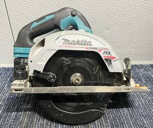 【美品】makita マキタ 18V 165mm 充電式マルノコ HS631D 黒/ブラック バッテリー1個(18V 6.0Ah) 丸鋸 丸ノコ 2247