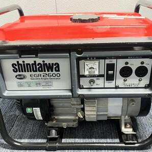 【比較的綺麗】Shindaiwa 新ダイワ EGR2600 エンジン発電機 エンジン発電機 発電機 2094の画像2