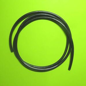 燃料ホース1ｍ 内径2.5mm×外径5mm 黒ビニール系  fuel hose ヒューエルホース ガソリンホース  キャブレターの画像1