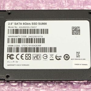 ADATA 2.5インチ SSD ASU800SS-256GT 256GB SATA 6Gb/s 7mmの画像4