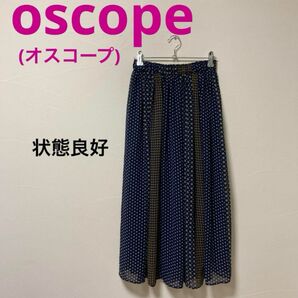 oscope(オスコープ)ミックス柄ギャザースカート