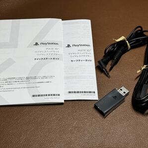 SONY PlayStation PULSE 3D Wireless Headset / ワイヤレスヘッドセット 美品 CFI-ZWH1J 01の画像3