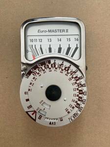 Euro-MASTER Ⅱ euro master Ⅱ light meter England made 