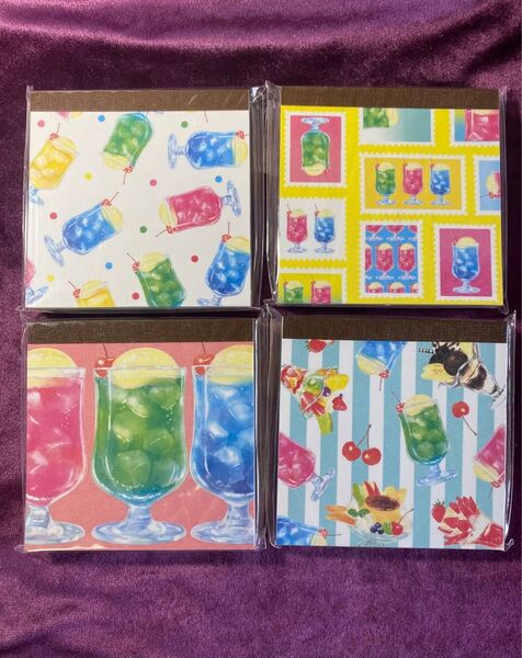 紙町珈琲店 メモブロック クリームソーダ 古川紙工