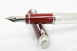 PILOT パイロット GRANCE 14K 585 F マーブル レッド 万年筆 20791090