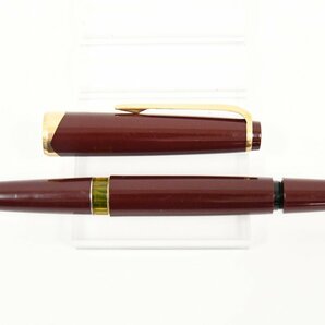 MONTBLANC モンブラン MEISTERSTUCK No.12 ボルドーxゴールド 万年筆 20793788の画像3