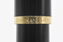 Pelikan ペリカン #400 万年筆 14C EF ブラック 黒 吸入式 20748220_画像7