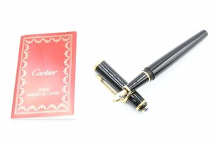 Cartier カルティエ DIABOLO ディアボロ 万年筆 ブラック ゴールド 20791110
