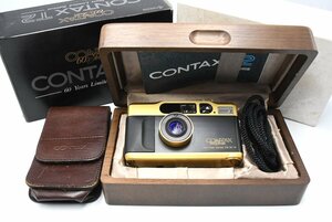CONTAX コンタックス T2 60years / Carl Zeiss Sonnar 38mm F2.8 T* 60周年記念モデル 箱 20781114