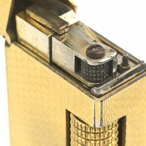 dunhill ダンヒル US.RE24163 PATENTED ゴールドカラー ガスライター 喫煙具 箱 20792647の画像10