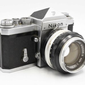 Nikon ニコン F アイレベル 646万台 前期型 富士山マーク + 非AI Nikkor-S Auto 50mm F1.4 20788447の画像6