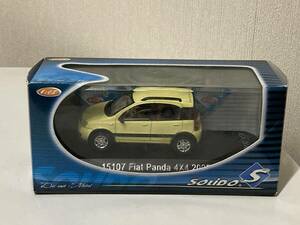  free shipping Solido Fiat Panda 4×4 1/43 minicar solid