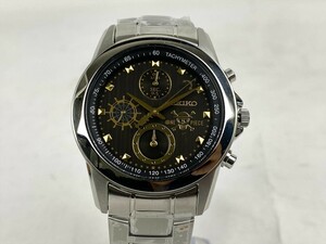 【未使用品】SEIKO セイコー ワンピース 15周年記念コラボ 7T92-HASO 5000本限定 メンズ腕時計 箱 稼働品 C887 (4712)