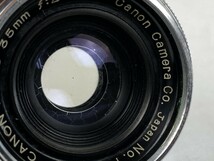 CANON キャノン P レンジファインダー レンズ 35mm f:2.8 カメラ C886_画像10
