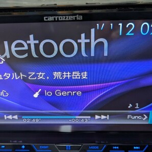 カロッツェリア ディスプレイオーディオ FH-9200DVD Bluetooth DVD CD USB 作動確認済 美品の画像5