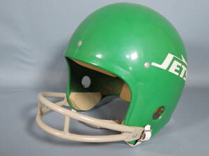 NFL JETS ヘルメット Rawlings アメフト Mサイズ グリーン USA★アメリカンフットボール ニューヨーク・ジェッツ ローリングス ビンテージ