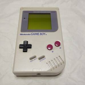 任天堂 ゲームボーイ DMG-01 グレー 本体のみ 外観綺麗ですがジャンク品の画像1