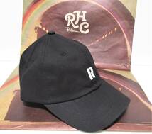 【RHC Ron Herman】ロンハーマン R CAP キャップ 黒 ブラック _画像4