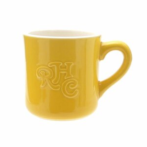 RHC Ron Herman ロンハーマン Emboss Logo Mug マグカップ イエロー