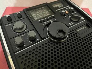 BCL傑作機　昭和レトロ　SONY スカイセンサー　5800 完全ジャンク品！　オブジェ、部品取りとして！　