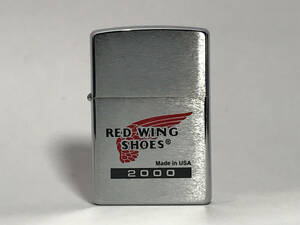 (052) ★ 未使用 ZIPPO ジッポ ★ 1999年製 ★ レッドウィングシューズ ★ RED WING SHOES ★ エッチングにペイント ★ 