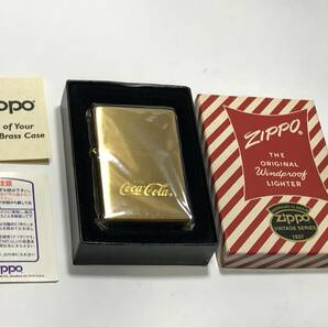 (061) ★ 未使用 ZIPPO ジッポ ★ 1998年製 ★ コカコーラ ★ Coca-Cola ★ の画像2