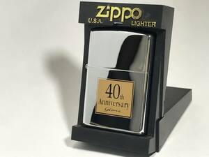 (058) ★ 未使用 ZIPPO ジッポ ★ 1999年製 ★ 日産グロリア40周年記念 ★ 40th Anniversary gloria ペイント柄 ★ 